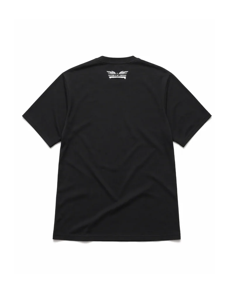 The Foundation Tee Decree in Onyx Black, back